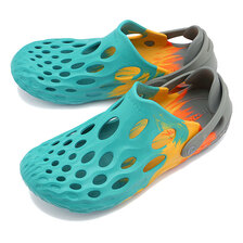 MERRELL HYDRO MOC DRIFT ORANGE/GOLD/TEAL J004125画像