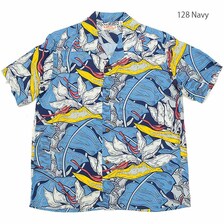 SUN SURF S/S RAYON HAWAIIAN SHIRT "HAWAIIAN GARDEN" SS38809画像