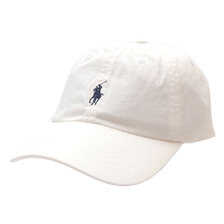 POLO RALPH LAUREN Classic Baseball Cap White画像