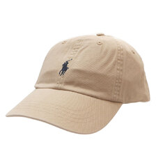 POLO RALPH LAUREN Classic Baseball Cap Nubuck Blue画像