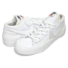NIKE BLAZER LOW / SACAI white/sail-white DM6443-100画像
