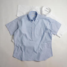 INDIVIDUALIZED SHIRTS S/S B.D. P.O. SHIRTS CLASSIC FIT CAMBRIDGE OXFORD画像
