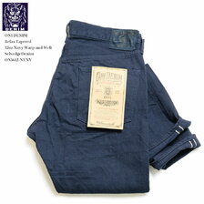 ONI DENIM Relax Tapered 12oz Navy Warp and Weft SelvedgeDenim ONI612-NVNV画像