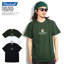 RADIALL ROSE BOWL - CREW NECK T-SHIRT S/S RAD-22SS-TEE005画像