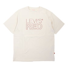 Levi's RED GRAPHIC T-SHIRT OATMEAL A0192-0004画像