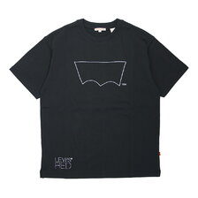 Levi's RED GRAPHIC T-SHIRT CAVIAR A0192-0005画像