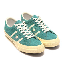 CONVERSE STAR&BARS US SUEDE GREEN 35200401画像
