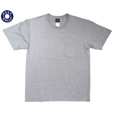 POST OVERALLS 3614 H/W JERSEY 1POCKET TEE grey heather画像