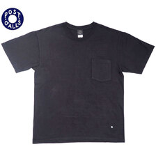 POST OVERALLS 3614 H/W JERSEY 1POCKET TEE charcoal画像