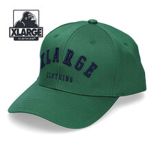 X-LARGE 3D EMBROIDERY 6PANEL CAP GREEN 101222051010画像