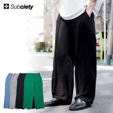 Subciety LOOSE TAPERED SLACKS 105-01328画像
