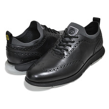 COLE HAAN ZEROGRAND 4ZG WINGTIP OXFORD BLACK/BLACK C33452画像