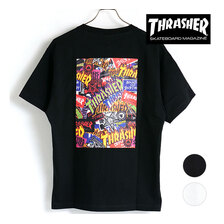THRASHER Sticker Allover BACK SIDE TH91342C画像