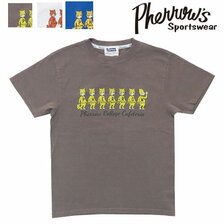 Pherrow's カタログ未掲載 プリントT Tシャツ カレッジ PHERROW COLLEGE CAFETERIA 22S-PT12画像
