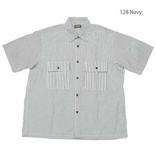SUGAR CANE BROAD STRIPE S/S ADVENTURE SHIRT SC38919画像
