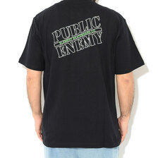 ELEMENT &times; Public Enemy PEXE Logo S/S Tee BC021-204画像