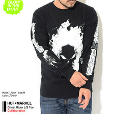HUF &times; MARVEL Ghost Rider L/S Tee TS01889画像