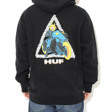 HUF &times; MARVEL Ghost Rider TT Pullover Hoodie PF00560画像