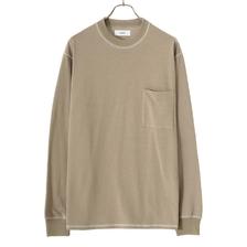 marka POCKET TEE L/S - 60//2 organic cotton compact knit - M22C-03CS02C画像