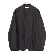 marka FIELDMAN JACKET - wool&times;silk stripe - M22C-02JK01C画像