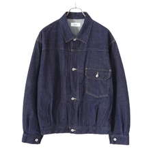 marka TYPE1 DENIM JACKET - organic cotton 12oz denim - M22C-01BL01C画像