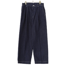 marka 1TUCK CREASE JEANS - organic cotton 12oz denim - M22C-01PT03C画像