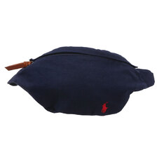 POLO RALPH LAUREN CANVAS WAIST PACK NAVY画像