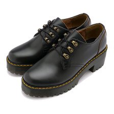 Dr.Martens Leona Lo Black Vintage Smooth 27368001画像