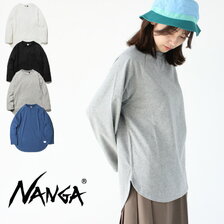 NANGA ECO HYBRID RAGLAN SLEEVE TUNIC TEE画像