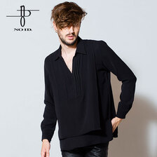 NO ID. BLACK レイヤードプルオーバータックSH 451006-216S画像