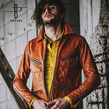 NO ID. キッドバッファローレザー70s-BLZ 851203-218L画像