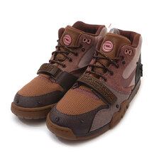 NIKE &times; TRAVIS SCOTT AIR TRAINER/CJ LT CHOCOLATE/RUST PINK DR7515-200画像