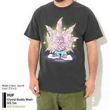 HUF Crystal Buddy Wash S/S Tee TS01906画像