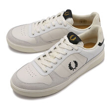 FRED PERRY B300 LEATHER SNOW WHITE B1260-303画像