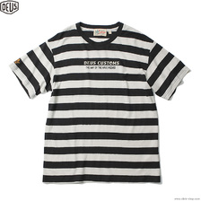 Deus Ex Machina HEMP STRIPE TEE (PHANTOM STRIPE) 2211521画像