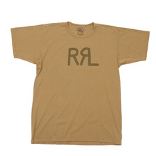 Double RL LOGO JERSEY TEE KHAKI画像