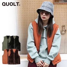 quolt REVERSIBLE-BOA VEST 901T-1628画像