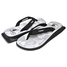 Havaianas &times; A BATHING APE TRADI ZORI WHITE 4146949-0001画像
