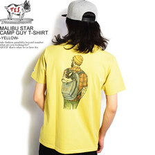 The Endless Summer TES MALIBU STAR CAMP GUY T-SHIRT -YELLOW- FH-2574352画像