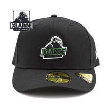 X-LARGE &times; NEW ERA 2TONE SLANTED OG CAP BLACK 101222051008/22XLSUA-11A画像