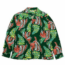 SUN SURF RAYON HAWAIIAN SHIRT - BANANA HARVEST - LONG SLEEVE SS28784画像