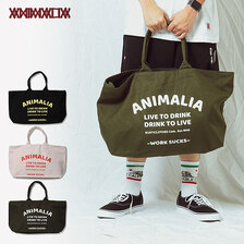 ANIMALIA TOTE BAG - WORK SUCKS AN22SU2-AC01画像