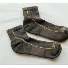 DARN TOUGH VERMONT Men's Hiker Quarter Midweight Hiking Sock Taupe 1959画像