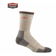 DARN TOUGH VERMONT Men's Hiker Micro Crew Midweight Hiking Sock Oatmeal 1466画像