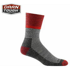 DARN TOUGH VERMONT Men's Ranger Micro Crew Midweight Hiking Sock Pepper 5004画像
