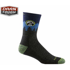 DARN TOUGH VERMONT ATC Micro Crew Midweight Hiking Sock Eclipse 1956画像