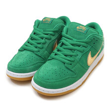 NIKE SB DUNK LOW PRO LUCKY GREEN/METALLIC GOLD BQ6817-303画像