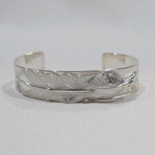 THE FLAT HEAD FEATHER BANGLE FN-JB-025画像