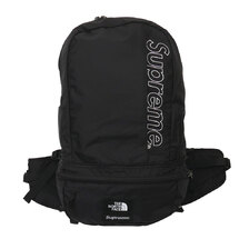 Supreme &times; THE NORTH FACE 22SS Trekking Convertible Backpack+Waist Bag BLACK画像