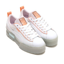 PUMA MAYZE WNS SUMMER CAMP Puma White-Lavender Fog-Peach Pink 387452-01画像